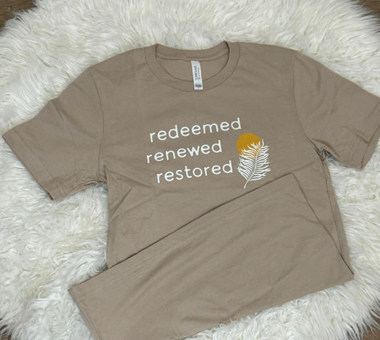 Redeemed, Renewed, Restored Top